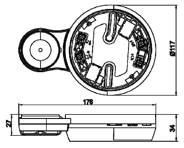 DBS722-CN 蜂鸣器底座(图6) DBS722-CN 蜂鸣器底座(图6)