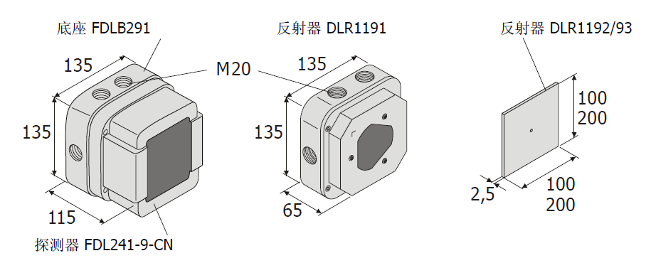 FDL241-9-CN 线型光束感烟火灾探测器(图4) FDL241-9-CN 线型光束感烟火灾探测器(图4)