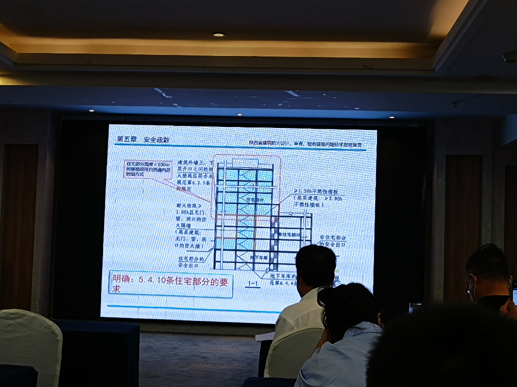 参加陕西省消防协会《陕西省建筑防火设计、审查、验收疑难问题技术指南》培训会议(图4)